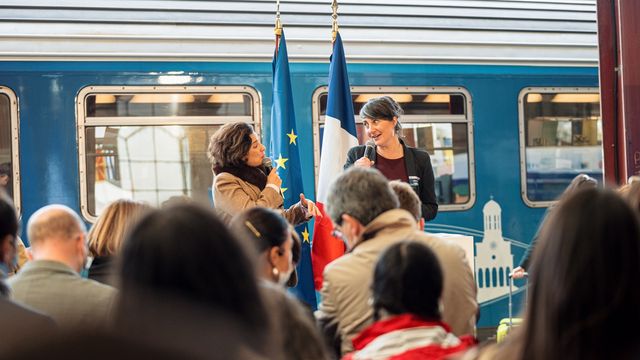 Europäisches Jahr der Schiene: Der Connecting Europe Express auf großer Fahrt
